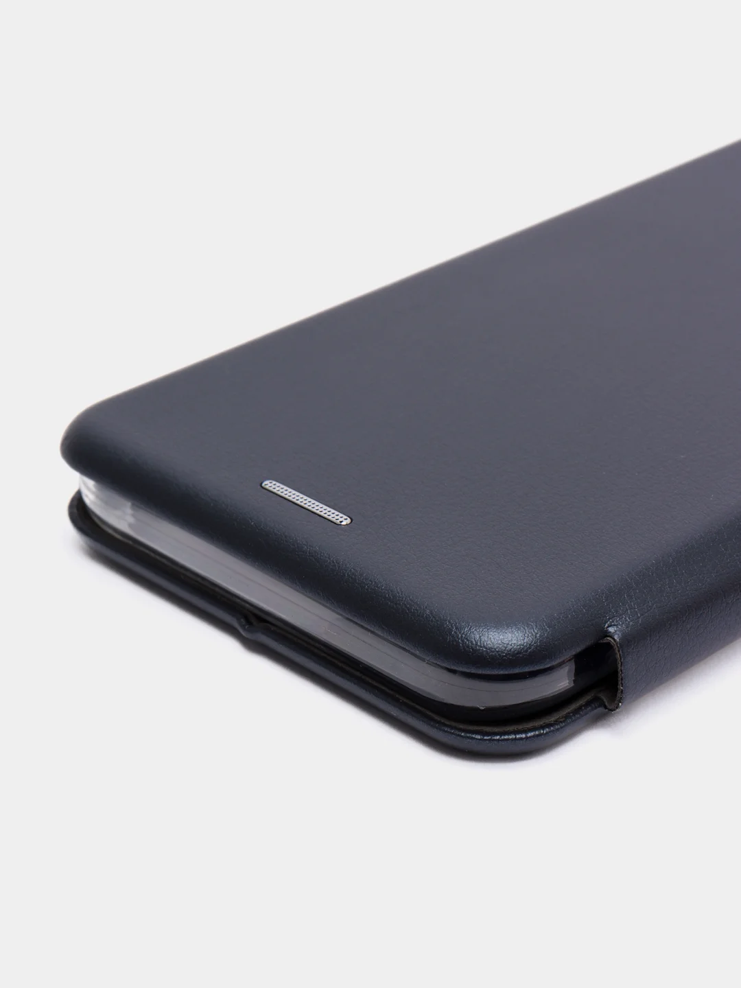 Темно-синий чехол-книжка для Tecno Spark 8C / Spark Go 2022 (Техно Спарк 8С / Спарк Го 2022)