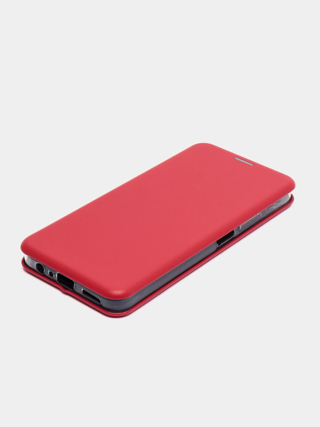 Красный чехол-книжка для Realme C33, NARZO 50i Prime (Реалми С33, Нарзо 50 ай прайм)