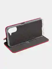 Красный чехол-книжка для Realme C33, NARZO 50i Prime (Реалми С33, Нарзо 50 ай прайм)