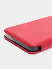 Красный чехол-книжка для Realme C33, NARZO 50i Prime (Реалми С33, Нарзо 50 ай прайм)