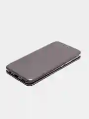 Серебряный чехол-книжка Huawei P Smart Z/Honor 9X/Honor 9X Premium (Хонор 9Х, П Смарт З)