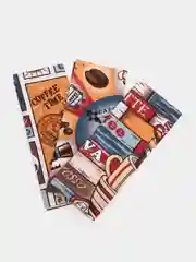 Медный полотенце вафельное кухонное  набор 3 шт., для кухни,ванны, лица и рук, детям, салфетка