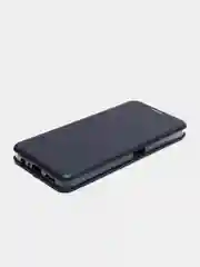 Темно-синий чехол-книжка для Realme C33, NARZO 50i Prime (Реалми С33, Нарзо 50 ай прайм)