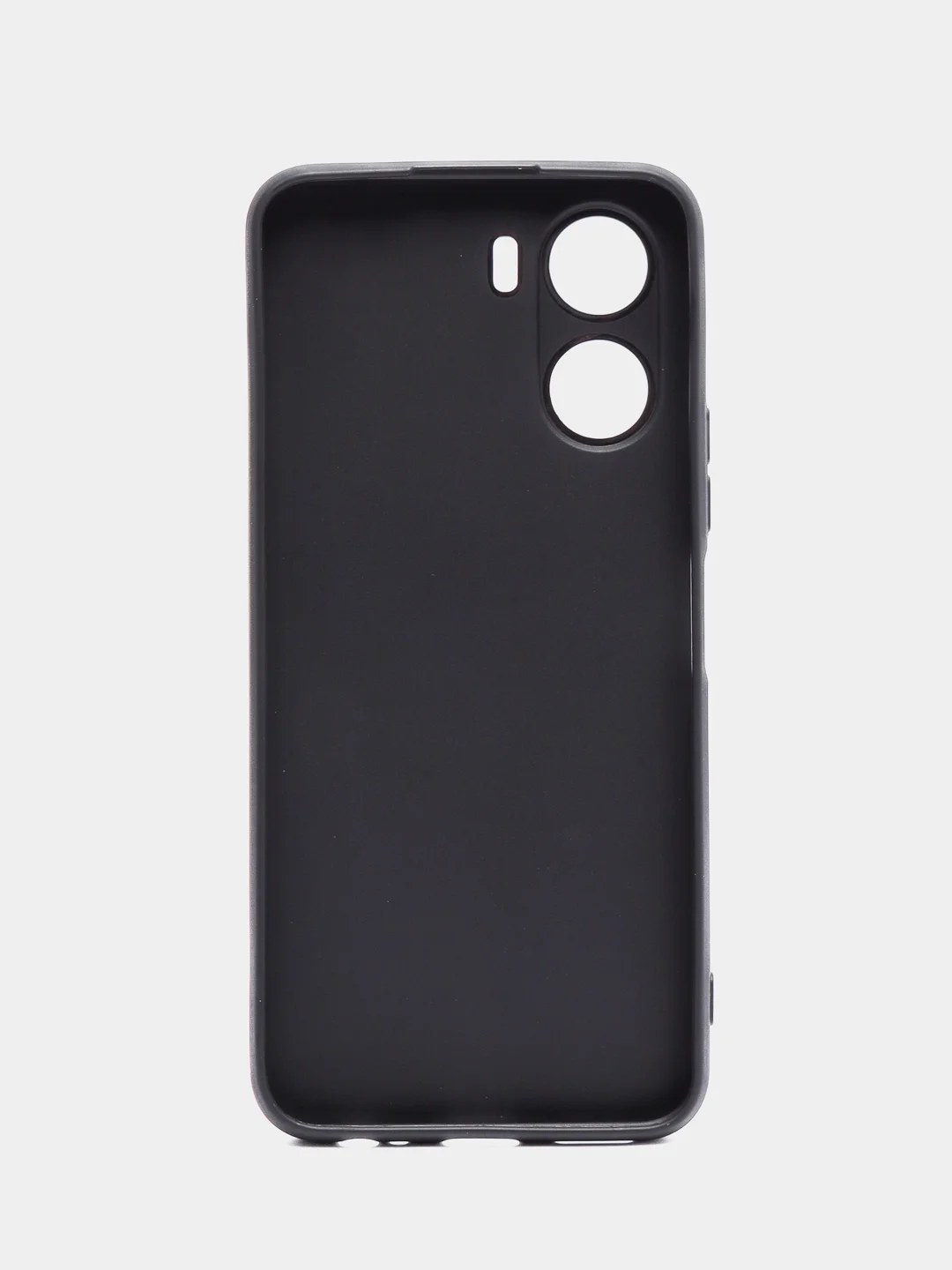 Черный чехол для Vivo Y16, черный, силиконовый