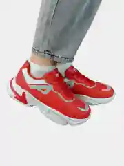 Красный кроссовки женские