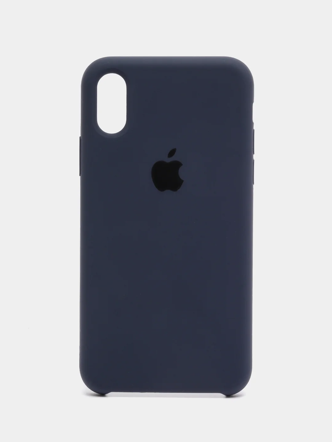 Темно-синий чехол Silicone Case ( Чехол силиконовый ) для iPhone X