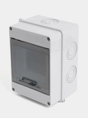 Бокс настенный 5 модулей, пластик, IP65, EBX50-1/05-65