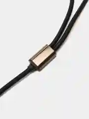 Коричневый аудио кабель AUX тюльпаны 3.5 мм RCA 2 (папа) - 3.5 Jack (папа), от 1м и до 20м