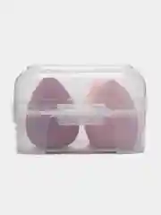 Розовый спонжи для макияжа, 4 штуки