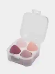 Розовый спонжи для макияжа, 4 штуки