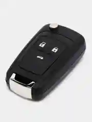 Черный ключ Chevrolet Шевроле Корпус выкидного ключа Круз Авео 2 3 4 5 кнопки Cruze Aveo Cobalt