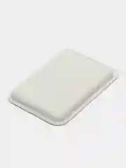 Белый картхолдер на магнитах MagSafe Leather Wallet iPhone