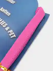Розовый шлейка с поводком для кошек