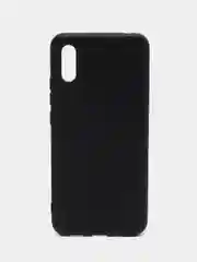 Чехол черный для ксиоми редми (Xiaomi Redmi) 9, 9А, 9С, 9S, POCO X3, матовый