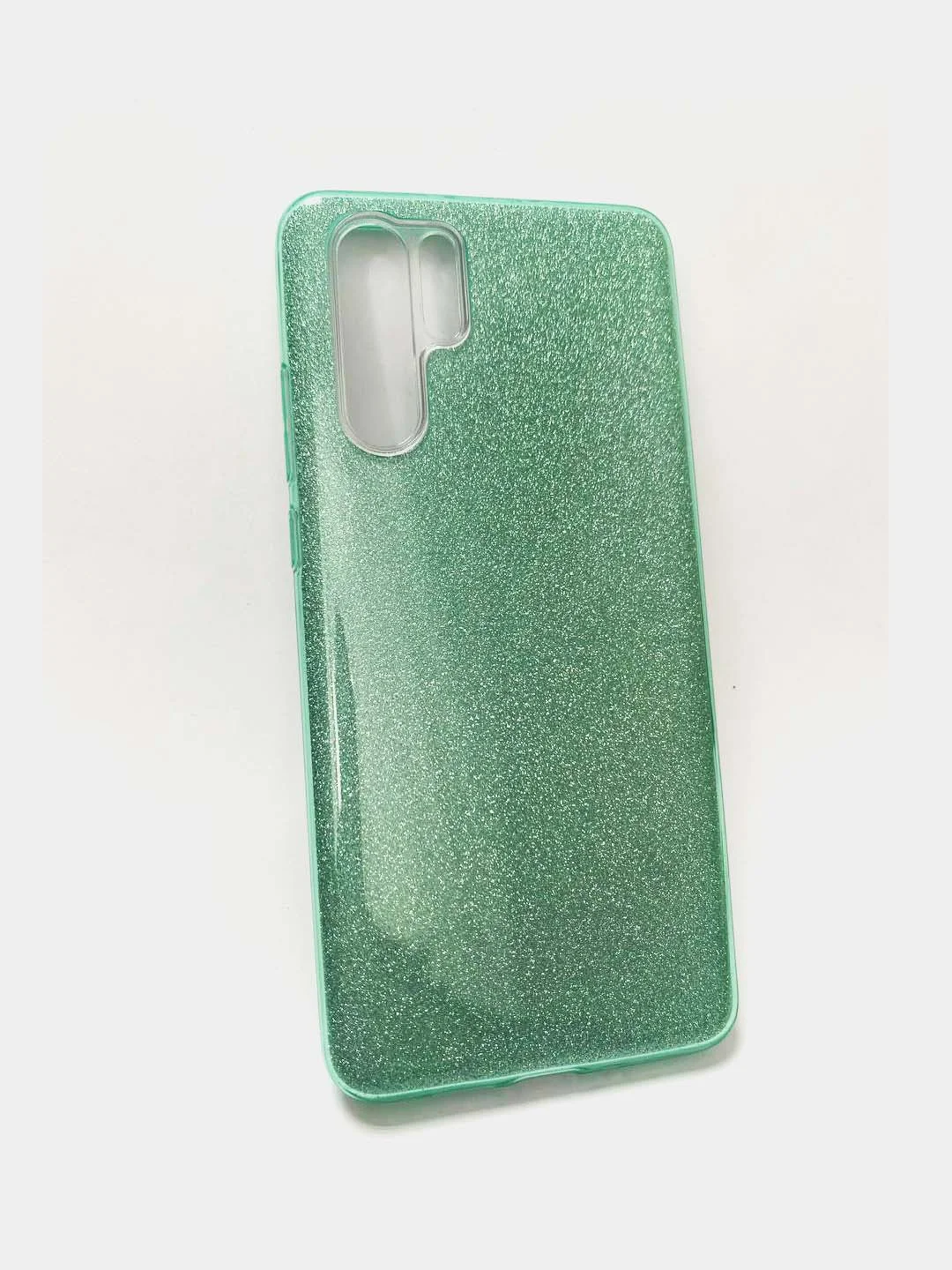 Лайм чехол для Honor P30 Pro, с блестками