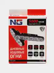 Дневные ходовые огни NEW GALAXY, LED, белый, 155 мм, 12V, 2 штуки