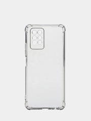 Чехол Infinix Note 10 Pro прозрачный силиконовый противоударный с защитой камеры