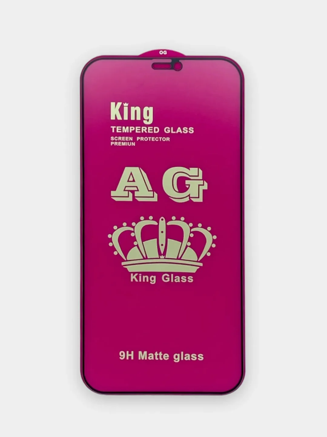 Защитное матовое стекло AG на iPhone 6, 6s, 7, 8 Plus, XR, 11, 12, 13, 14 Pro Max