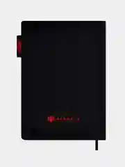 Записная книга на резинке, А5, 96 л. Кожзам