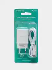 Зарядное устройство быстрая зарядка Type-C, Micro на Samsung, Honor, Huawei, Xiaomi 3A 22W