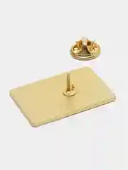 Угольный эмалированная брошь таро