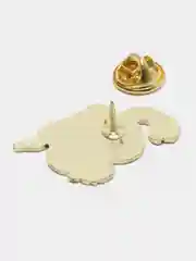 Розовый эмалированная брошь таро