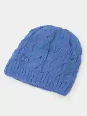 Индиго шапка женская Камелия