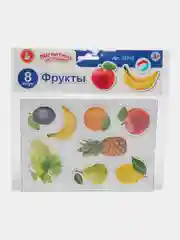 Красный детские магниты: овощи, фрукты, животные, машинки, динозавры