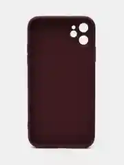 Фуксия чехол для iPhone (Айфон) 11 со стеклянной панелью