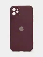 Фуксия чехол для iPhone (Айфон) 11 со стеклянной панелью