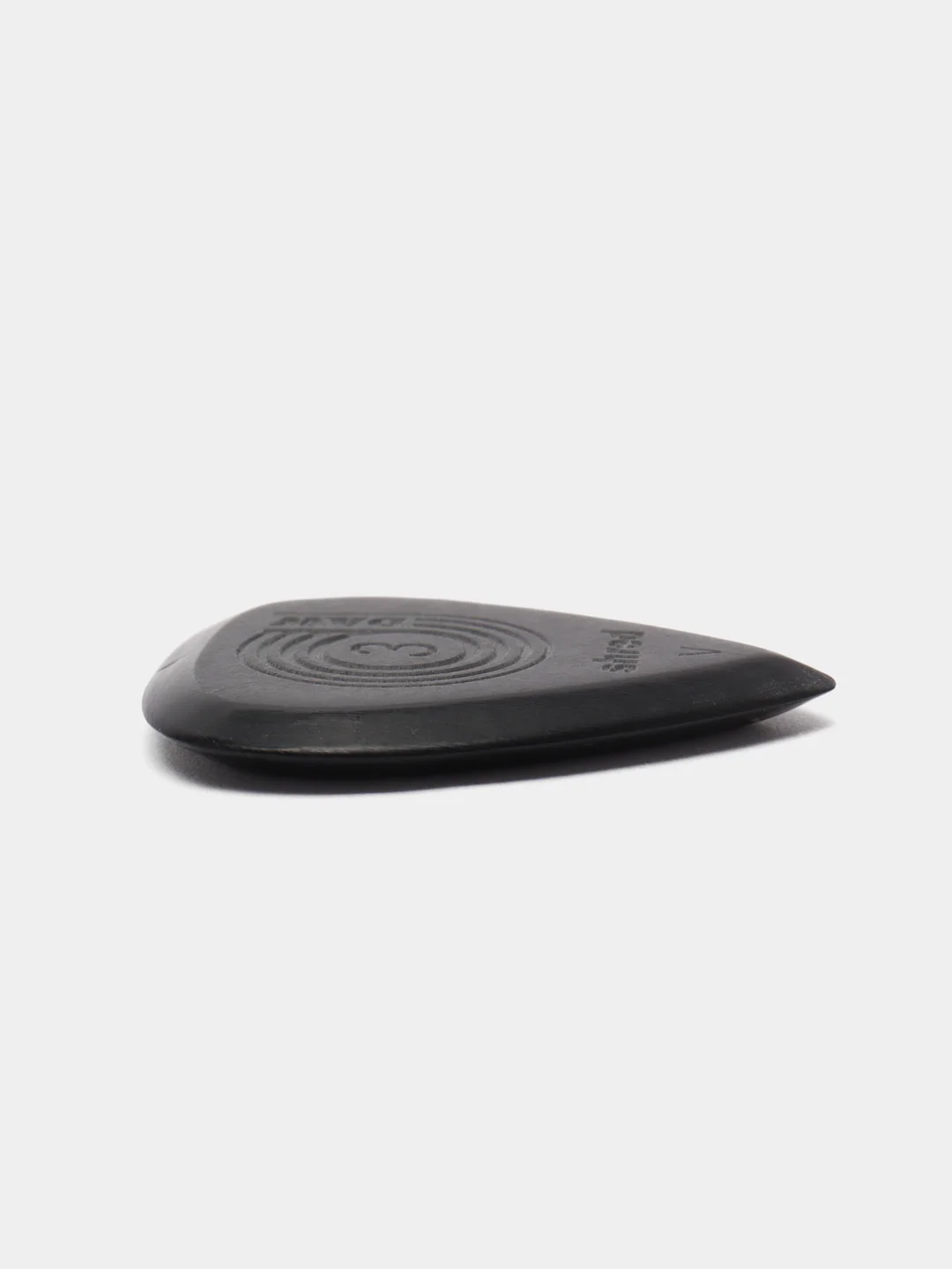 Черный медиаторы для гитары DAW MAN Picks Shredline Pointed, черные, 1.5 мм, 2 мм, 3 мм