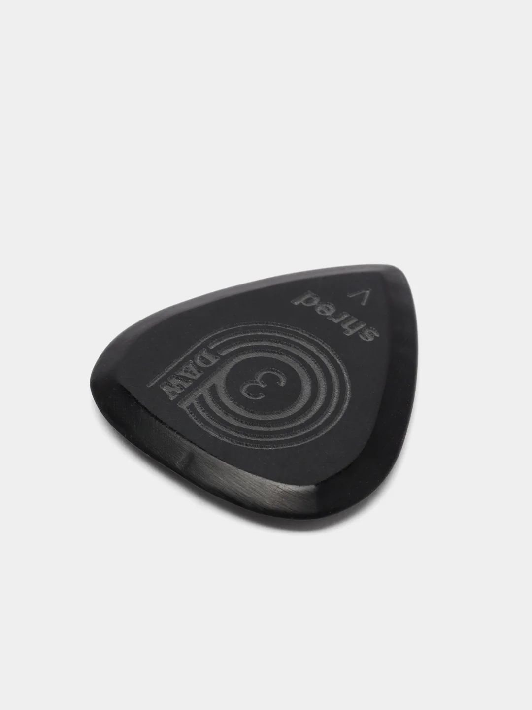 Черный медиаторы для гитары DAW MAN Picks Shredline Pointed, черные, 1.5 мм, 2 мм, 3 мм