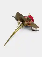 Красный искусственные цветы, гвоздики