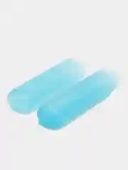 Синий футляр для зубной щетки