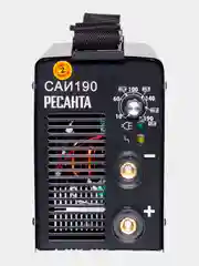 Сварочный аппарат инверторный Ресанта САИ-190, 190 ампер, комплект кабелей 65/2