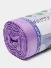 Сиреневый мусорные мешки Домовёнок