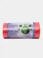 Красный мусорные мешки Домовёнок
