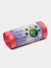 Красный мусорные мешки Домовёнок