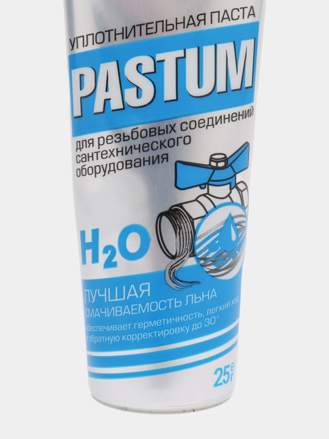 Красный паста уплотнительная, для соединений газ / вода