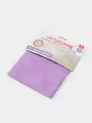 Салфетка для стекол и зеркал, гладкая микрофибра, 30 х 30 см, фиолетовая, ЛАЙМА