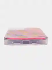 Розовый неоновый чехол для айфон iPhone 11 Pro Max, 12 Pro Max, 12 Mini, XS Max