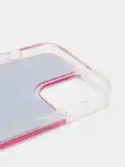 Розовый неоновый чехол для айфон iPhone 11 Pro Max, 12 Pro Max, 12 Mini, XS Max