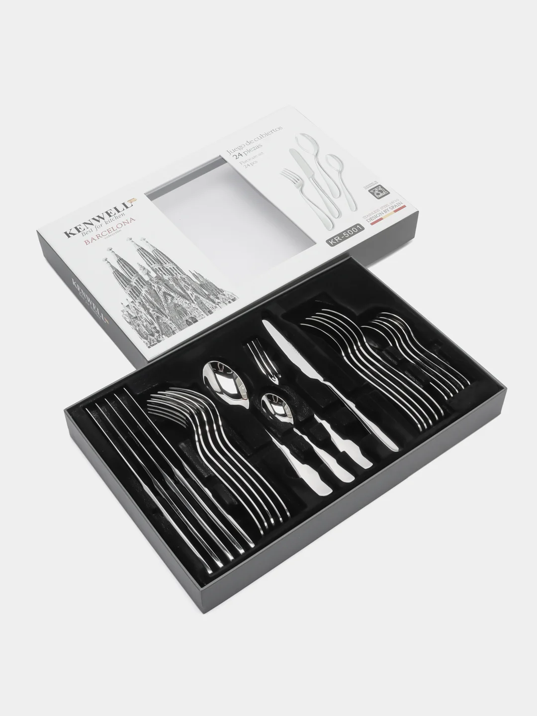 Столовый набор KENWELL KR-5001, 24 предмета