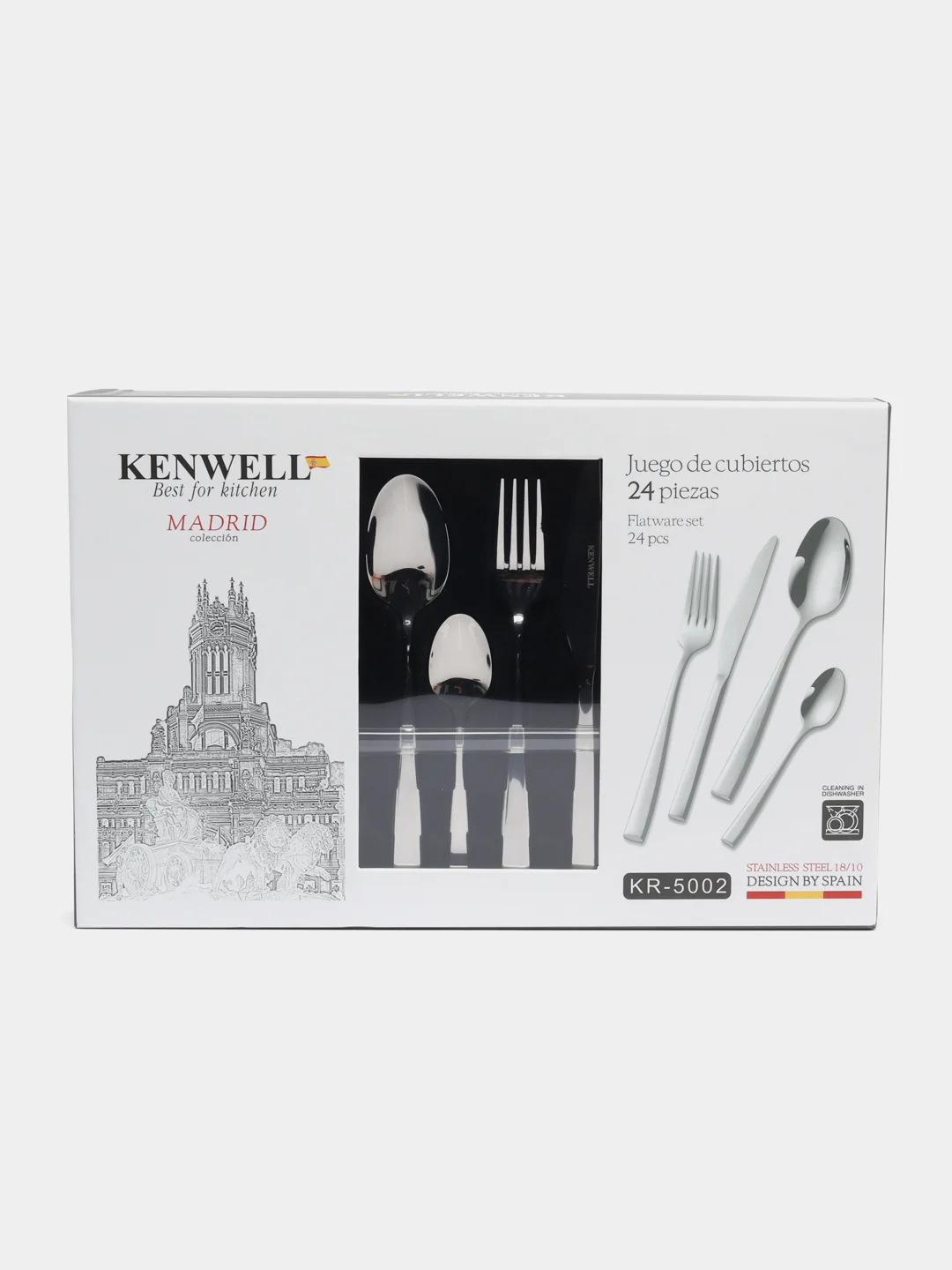 Столовый набор KENWELL KR-5002, 24 предмета
