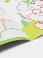 Зеленый раскраски для самых маленьких, много видов в одном месте, мега