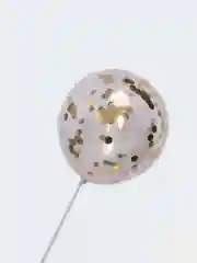 Золотой воздушные шарики с блестками