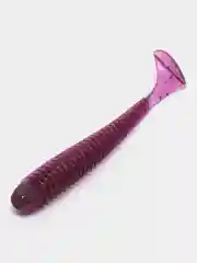 Индиго силиконовые приманки виброхвост, 10 см, 5 штук в упаковке