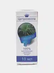 Эфирное масло "Цитронелла", флакон-капельница, 10 мл