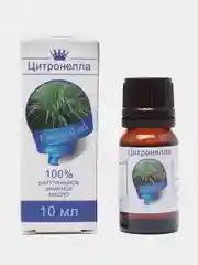 Эфирное масло "Цитронелла", флакон-капельница, 10 мл