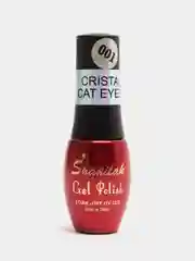 Карамельный гель-лак Кошачий глаз Кристал Crystal 5D Shanilak Cat Eye, 10 мл